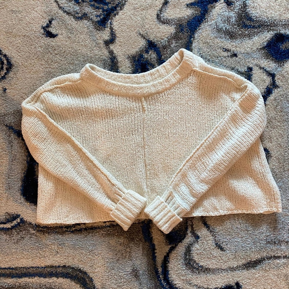 Silence and Noise Cropped Sweater